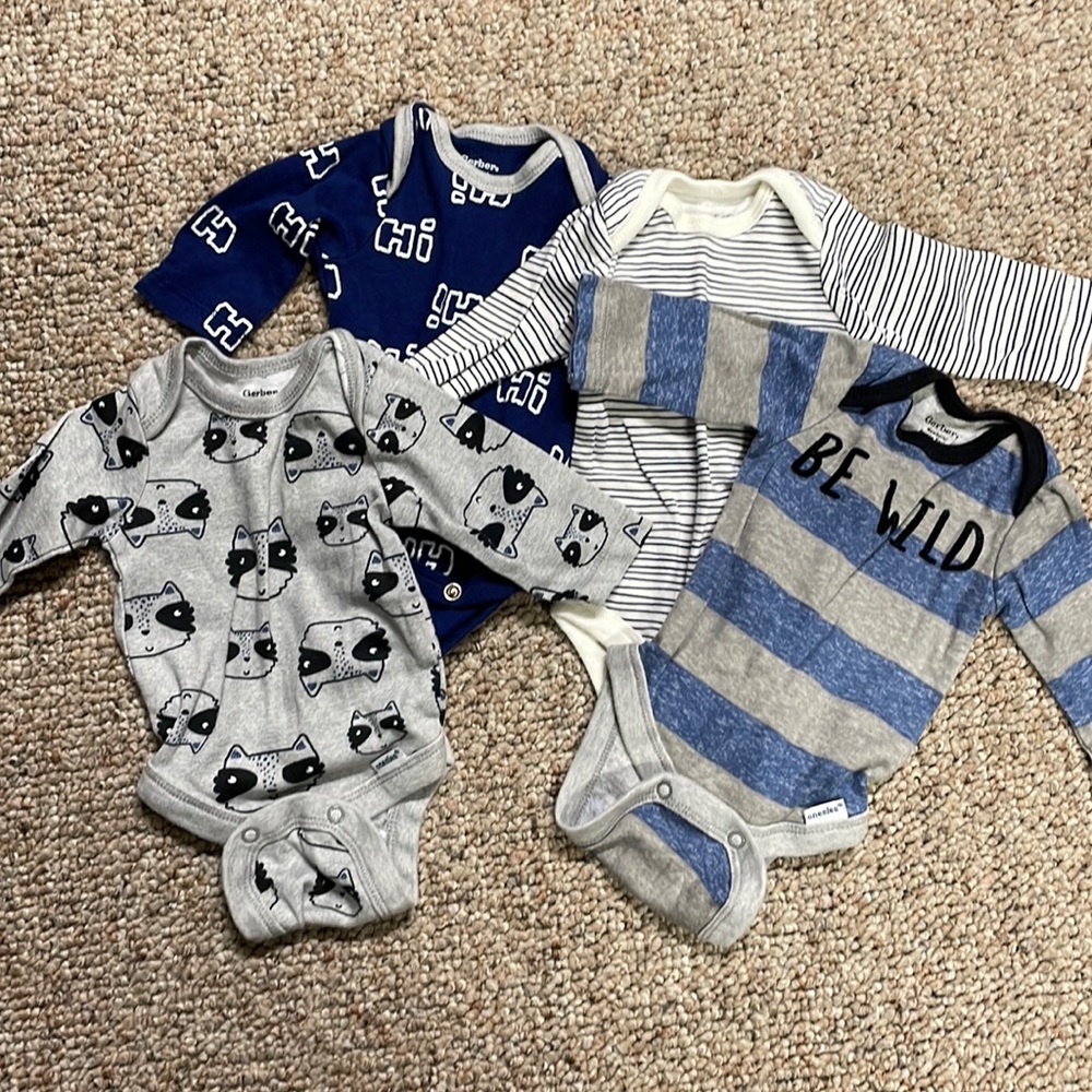 Newborn Onesie And Pant Lot